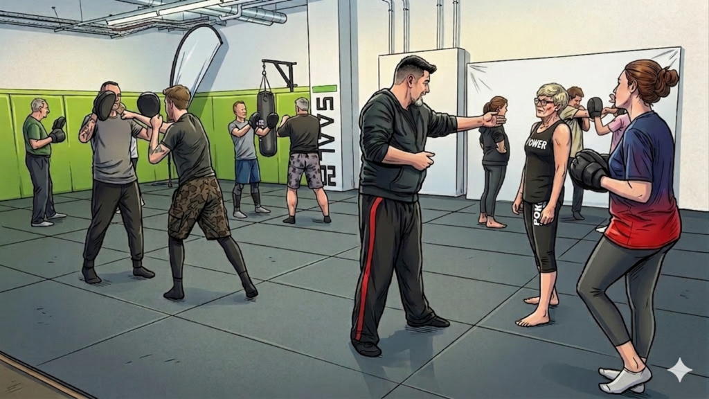 Selbstverteidigung für jedes Alter